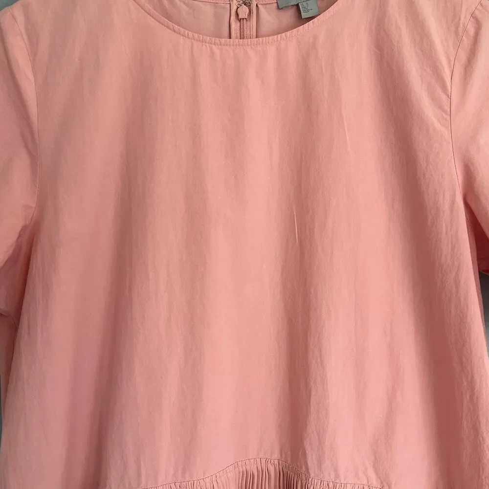 COS Pleat Panelled Cotton Top size 10 - Picture 5 of 9